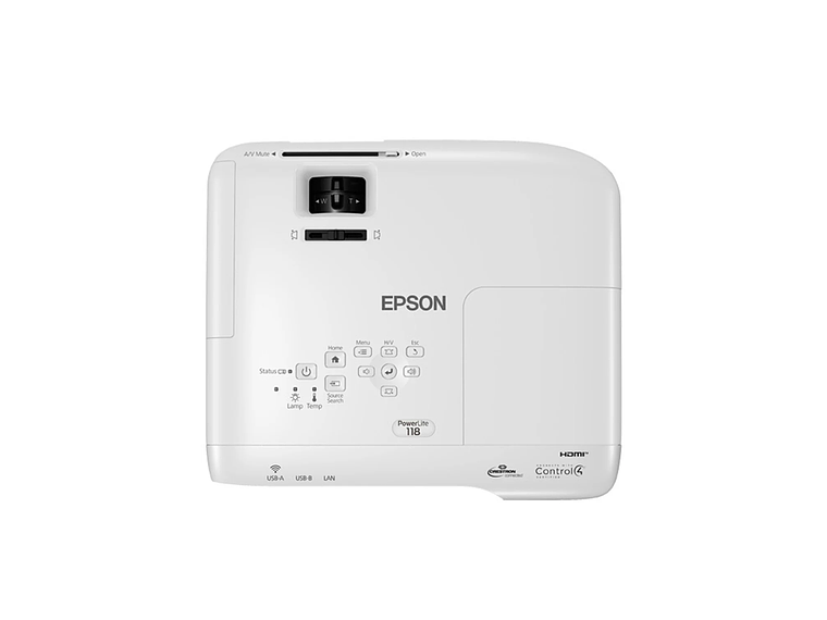 PROYECTOR EPSON POWERLITE 118 3LCD XGA CON DIAL HDMI 3