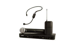 MICROFONO INALAMBRICO MANO + CINTILLO SHURE BLX1288/P31-M15