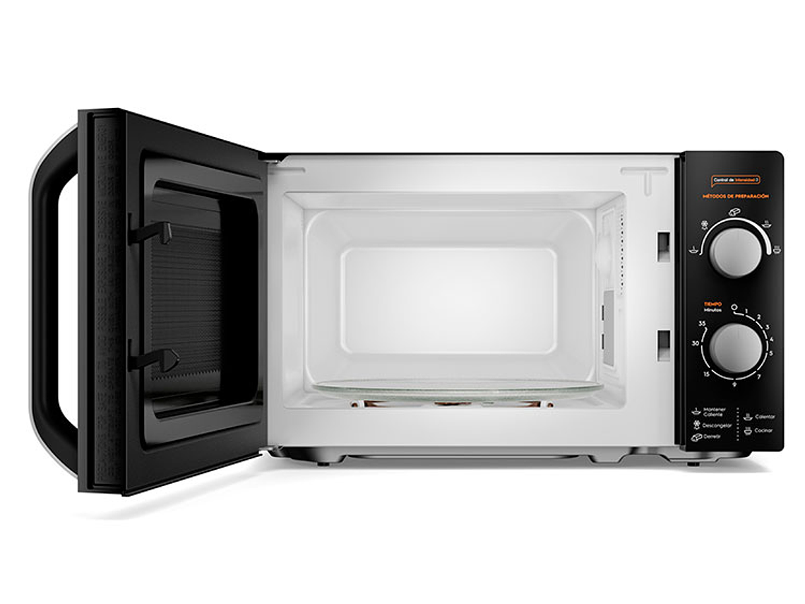 MICROONDAS MADEMSA 20 L MM20FBM MANUAL PLATO GIRATORIO 2