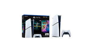 CONSOLA PS5 PLAYSTATION 5 SLIM DIGITAL + 2 JUEGOS