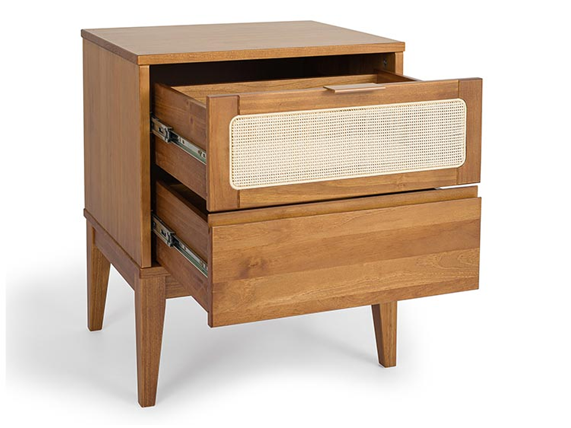 VELADOR MAISON LINETT VIENA 2 CAJONES CAFÉ CLARO 3