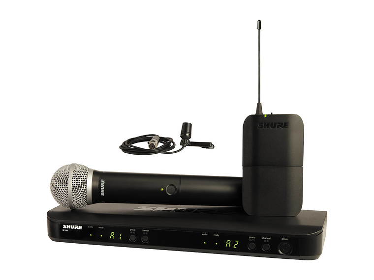 MICROFONO INALAMBRICO MANO Y CINTILLO SHURE BLX1288-CVL-J10 1