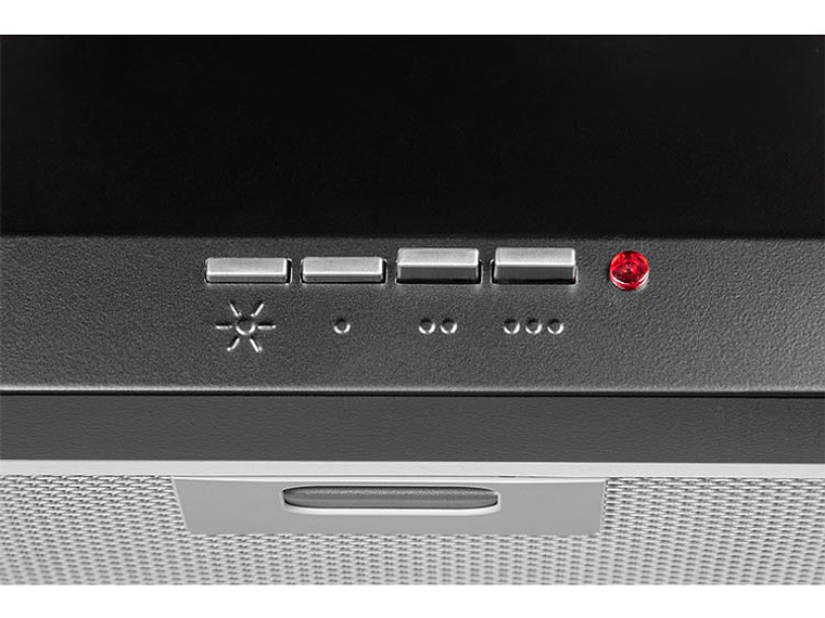 CAMPANA ISLA TEKA 90 CM DBB 90-70-60 INOX NEGRO 4