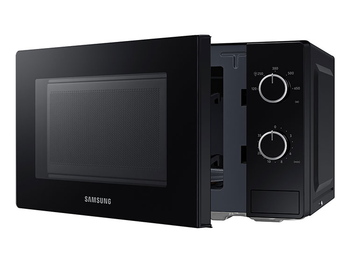 MICROONDAS SAMSUNG 20 L MS20A3010AL/ZS PLATO GIRATORIO 4