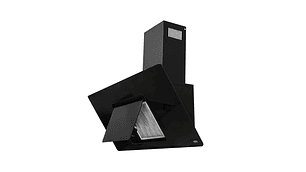 CAMPANA VIDRIO NEGRO CONTROL TOUCH 90CM