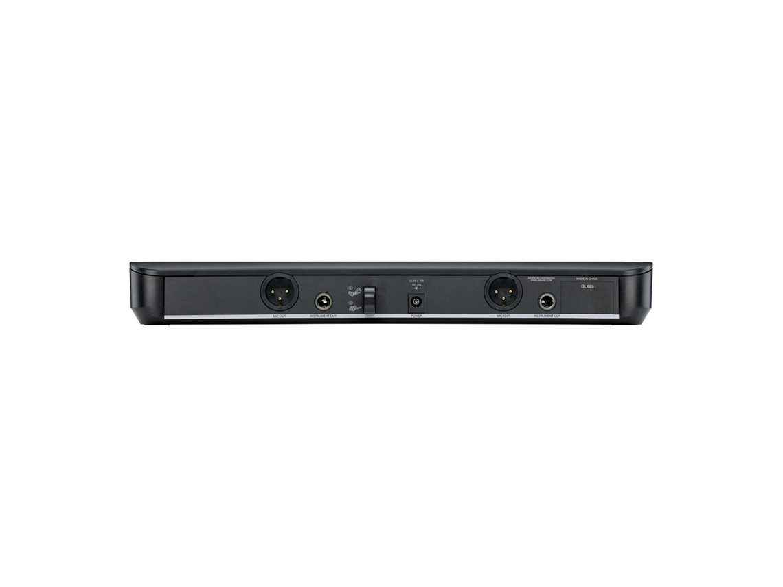 MICROFONO INALAMBRICO MANO-SOLAPA SHURE BLX1288/CVL-M15 2