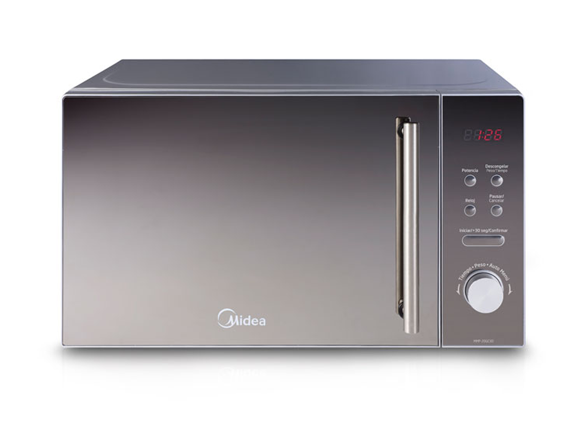 MICROONDAS MIDEA 20 L MIRROR PLUS PLATO GIRATORIO 1