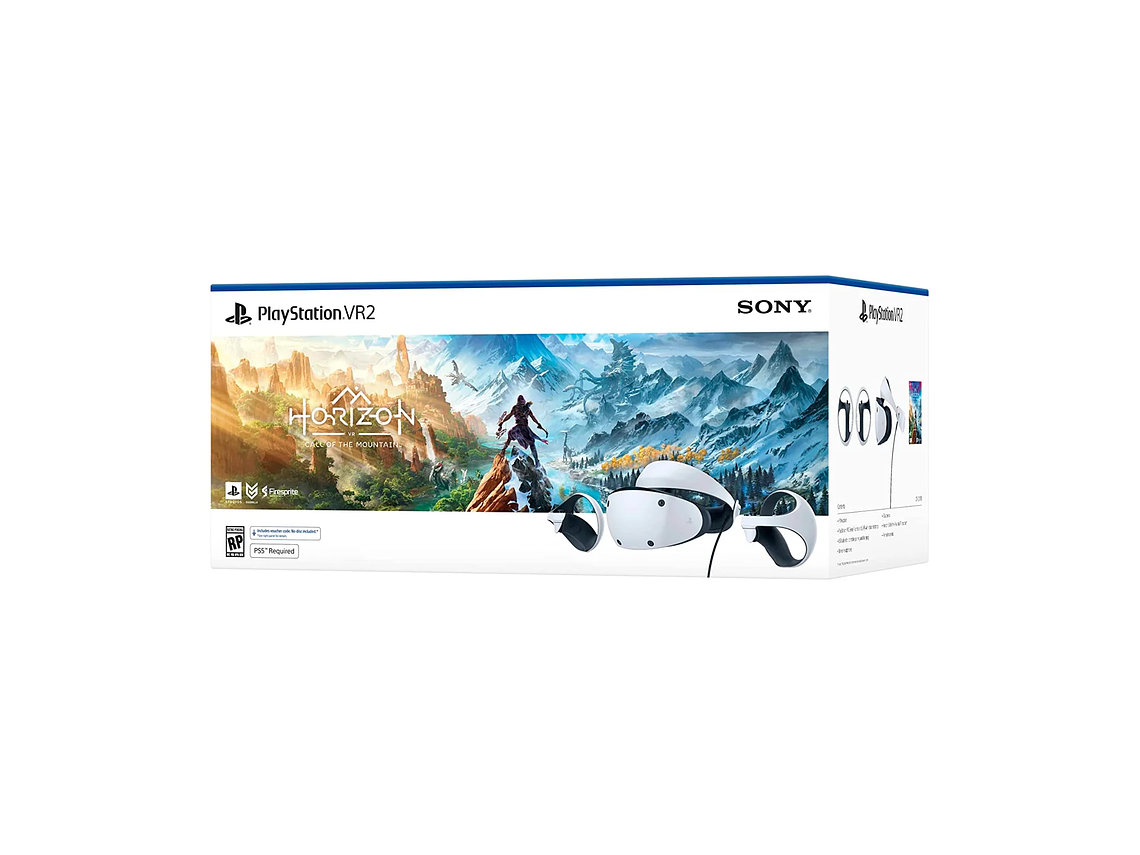 LENTES PLAYSTATION VR2 + HORIZON CALL OF THE MOUNTAIN 4