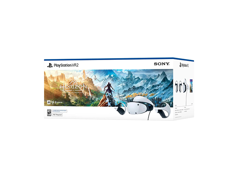 LENTES PLAYSTATION VR2 + HORIZON CALL OF THE MOUNTAIN 4