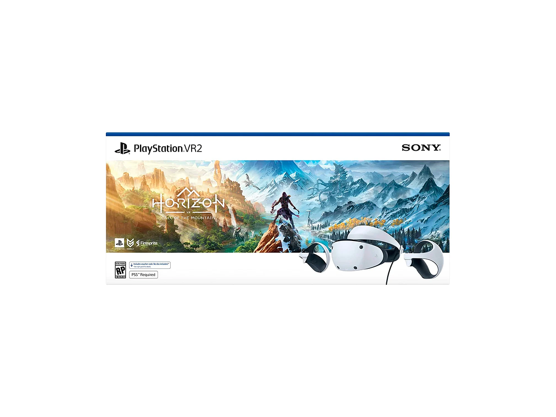 LENTES PLAYSTATION VR2 + HORIZON CALL OF THE MOUNTAIN 5