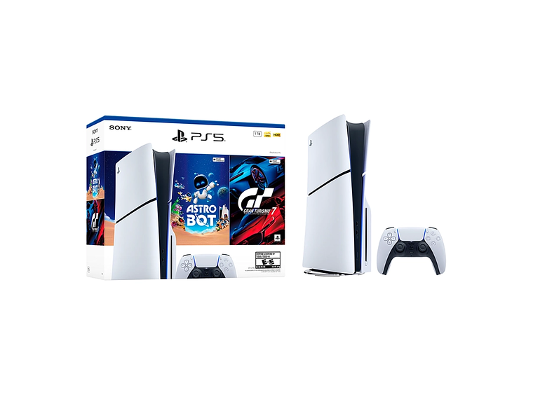 CONSOLA PLAYSTATION 5 1TB + ASTRO BOT + GRAN TURISMO 7 1