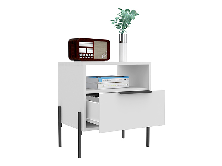 VELADOR TUHOME WHITE COLLECTION 1 CAJÓN BLANCO 5