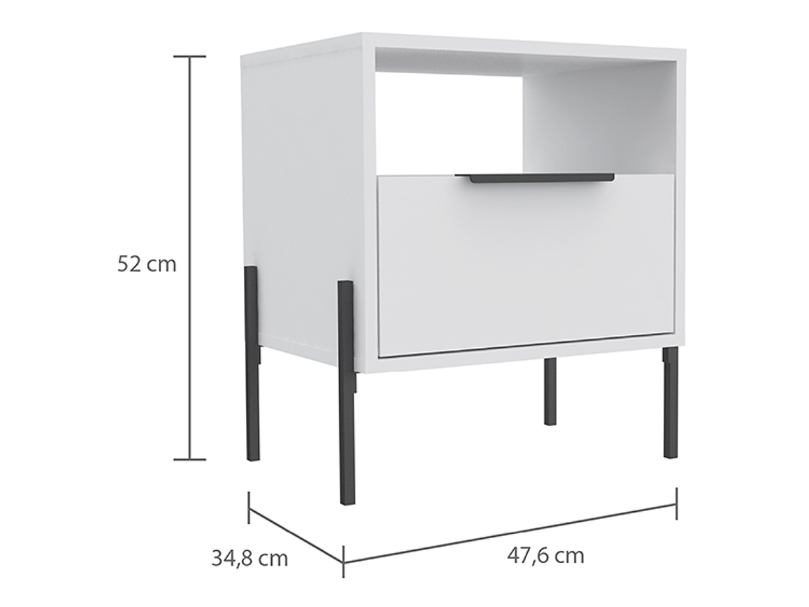 VELADOR TUHOME WHITE COLLECTION 1 CAJÓN BLANCO 8