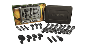 KIT MICROFONO PARA BATERIA SHURE PGADRUMKIT7