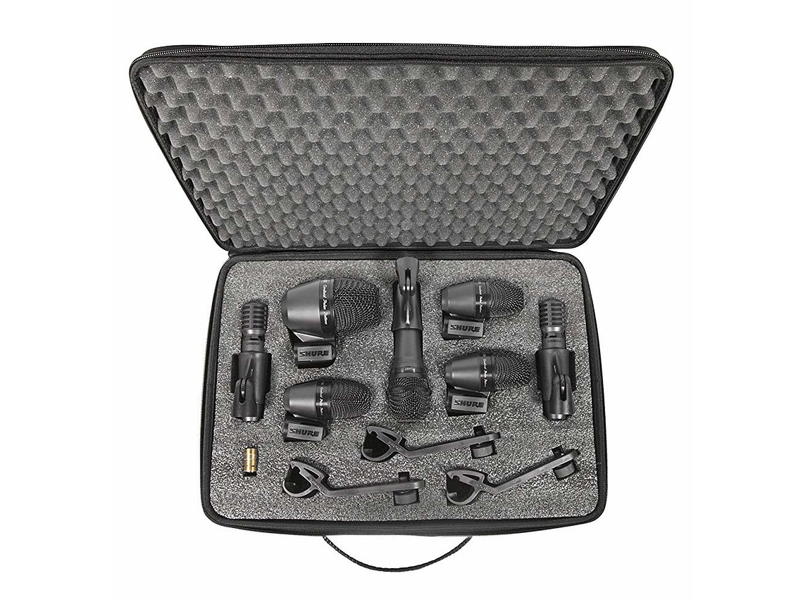 KIT MICROFONO PARA BATERIA SHURE PGADRUMKIT7 2