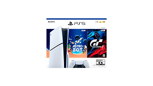 PLAYSTATION 5 CON ASTROBOT Y GRAN TURISMO 7