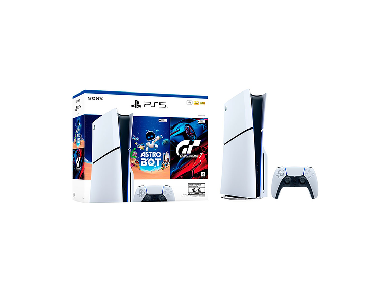 PLAYSTATION 5 CON ASTROBOT Y GRAN TURISMO 7 2