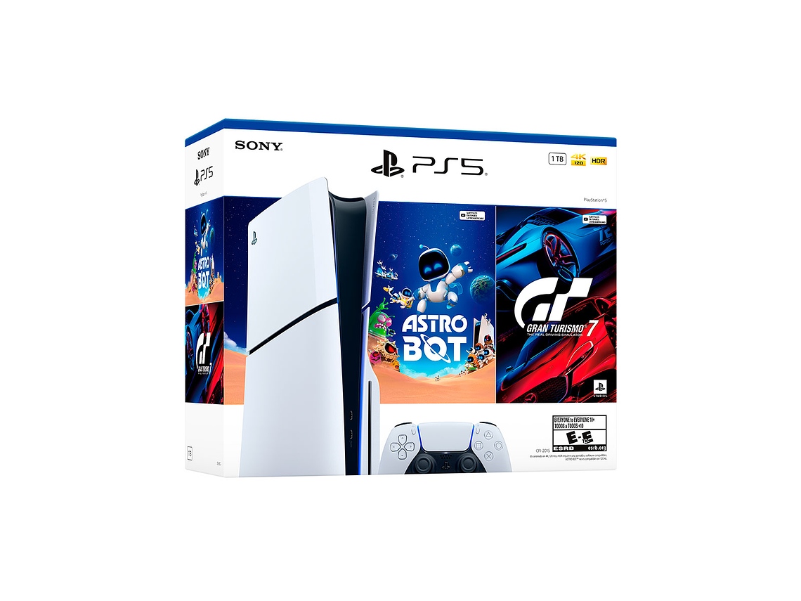 PLAYSTATION 5 CON ASTROBOT Y GRAN TURISMO 7 4
