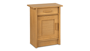  VELADOR CIC MILÁN DERECHO MADERA 1 PUERTA 1 CAJÓN MOSTAZA