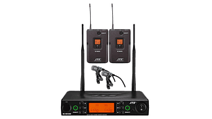 SISTEMA DUAL SOLAPA JTS RU-8012DB/RU-850LTB+CM501