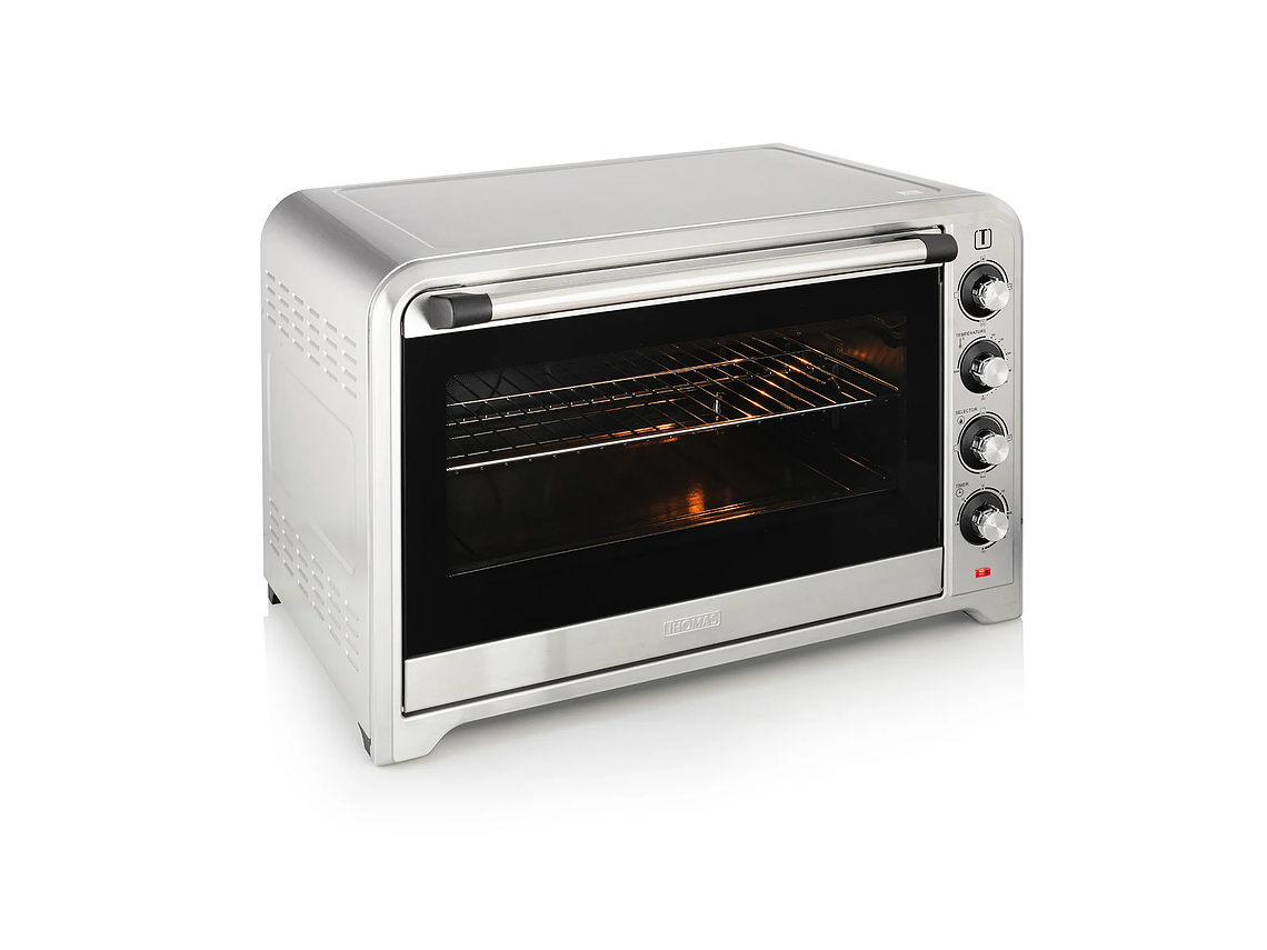 HORNO ELECTRICO THOMAS TH-100I ACERO INOXIDABLE 2