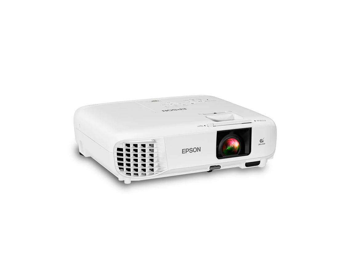 PROYECTOR EPSON POWERLITE E20, 3LCD, XGA, 3400 LÚMENES 3