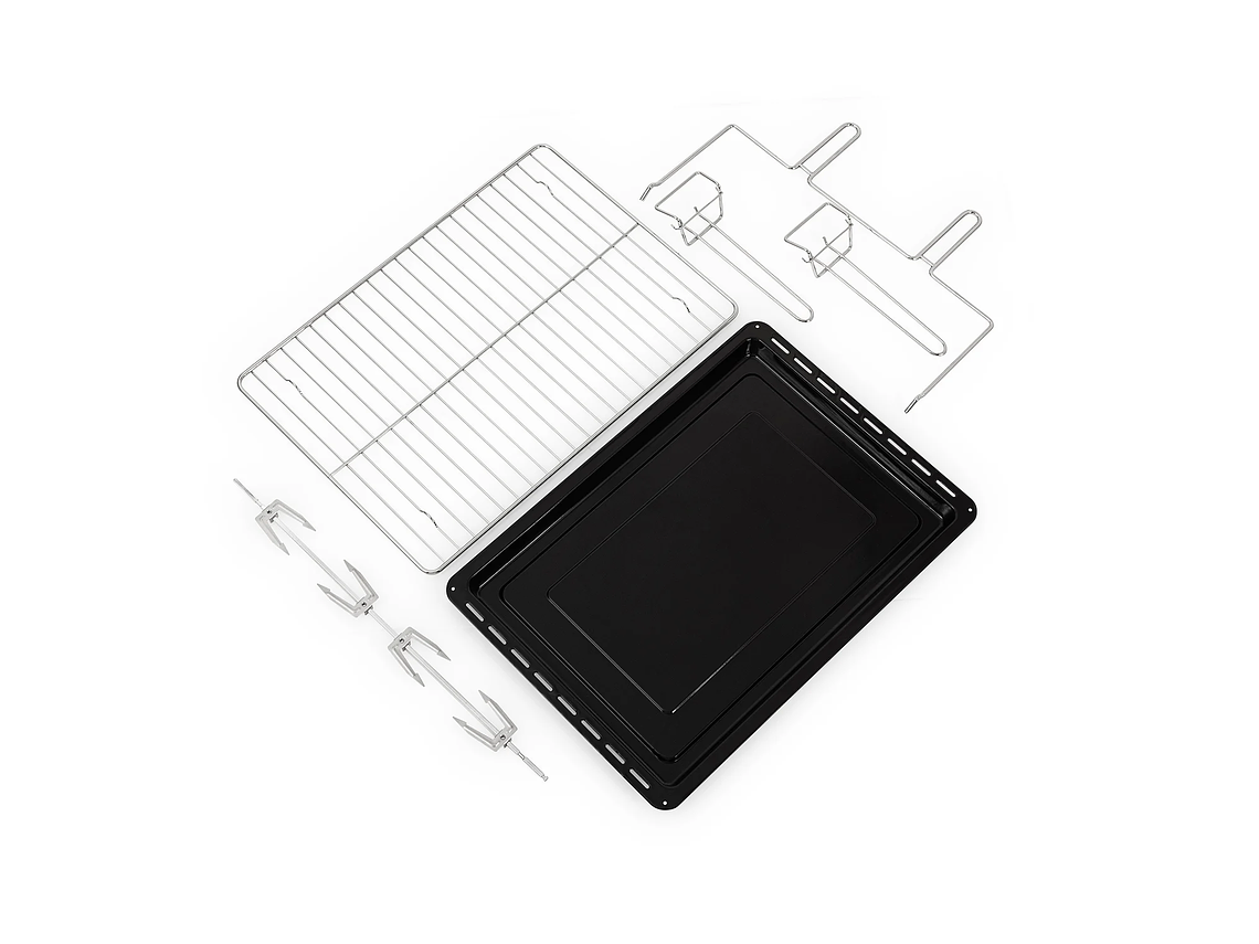 HORNO ELECTRICO THOMAS TH-100I ACERO INOXIDABLE 8