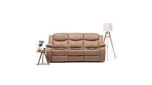 SILLÓN VYS SPA ELECTRAMOCHA 3 CUERPOS ACERO ARENA ELECTRA MOCHA ELECTRICO + USB CELULAR