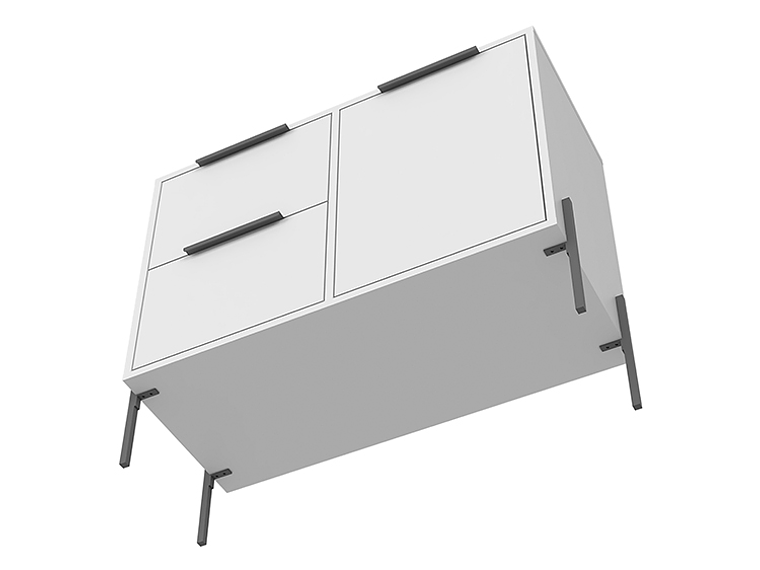 BUFFET TUHOME COLLECTION 1 PUERTA 2 CAJONES BLANCO 1