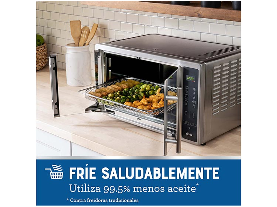 HORNO DIGITAL CON FREIDORA DE AIRE OSTER® DE 42 LITROS DE PUERTAS ESTILO FRANCÉS TSSTTVFDDAFNS 5