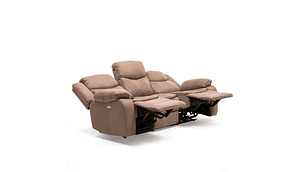 SILLÓN VYS SPA ELECTRAMOCHA 3 CUERPOS ACERO ARENA ELECTRA MOCHA ELECTRICO + USB CELULAR