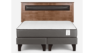 CAMA EUROPEA ROSEN NEW STYLE 2 PLUS 2PL B/D + RESPALDO FERRARA CAFÉ