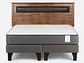 CAMA EUROPEA ROSEN NEW STYLE 2 PLUS 2PL B/D + RESPALDO FERRARA CAFÉ - Miniatura 1