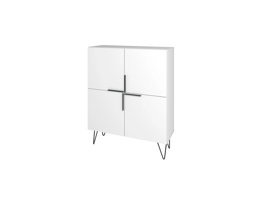 APARADOR HOGA PHOENIX BUFFET 2 PUERTAS BLANCO 1