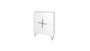 APARADOR HOGA PHOENIX BUFFET 2 PUERTAS BLANCO