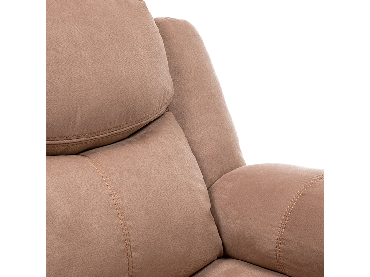 SILLÓN VYS SPA ELECTRAMOCHA 3 CUERPOS ACERO ARENA ELECTRA MOCHA ELECTRICO + USB CELULAR 7