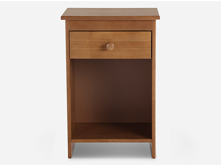 JUEGO DE DORMITORIO ROSEN CAMA EUROPEA ERGO T NEW BD 2 PLAZAS + VELADORES TABOR CAFE 3