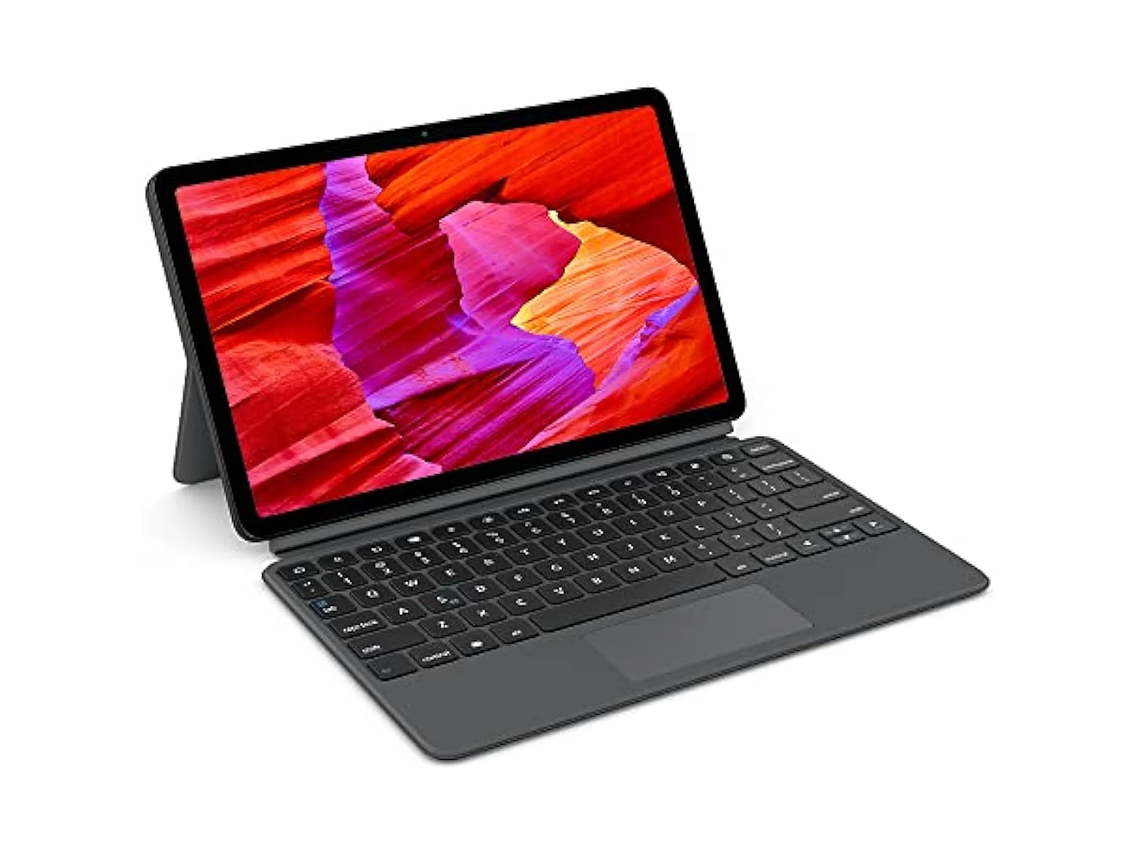 TABLET Y FUNDA CON TECLADO AMAZON FIRE MAX 11 CON PROCESADOR DE 8 NÚCLEOS DE 64 GB 2