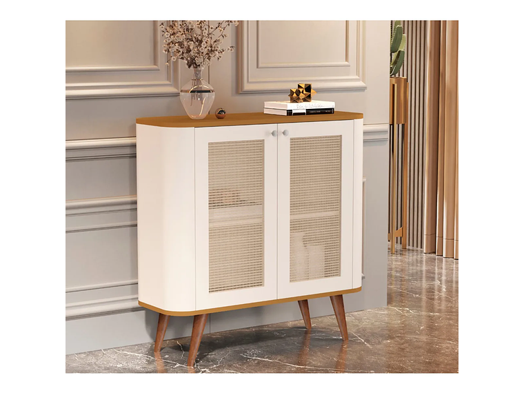 BUFFET BE DESIGN NEON PERLA 4 PUERTAS CARAMELO 5