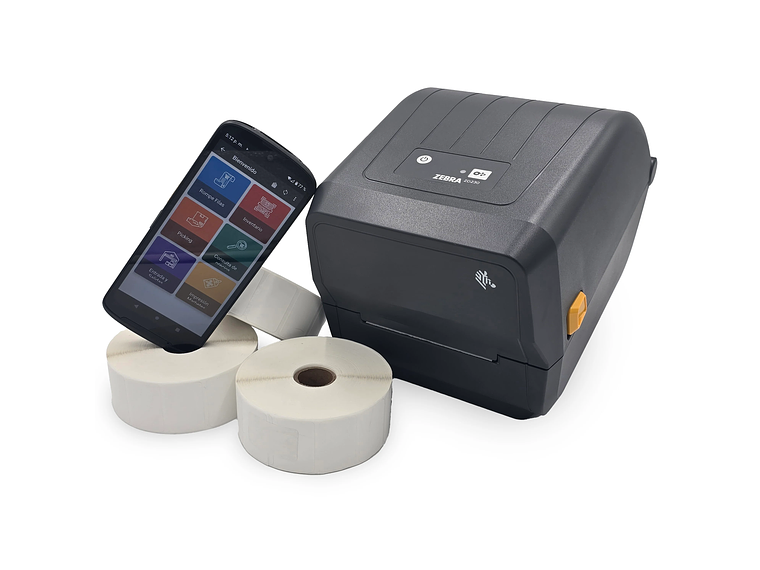 KIT GESTIÓN INVENTARIO CON PDA IMPRESORA ETIQUETA 1