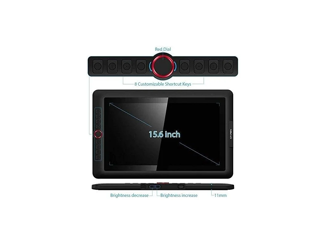 TABLETA DIGITALIZADORA GRÁFICA ARTIST 15.6 PRO 2