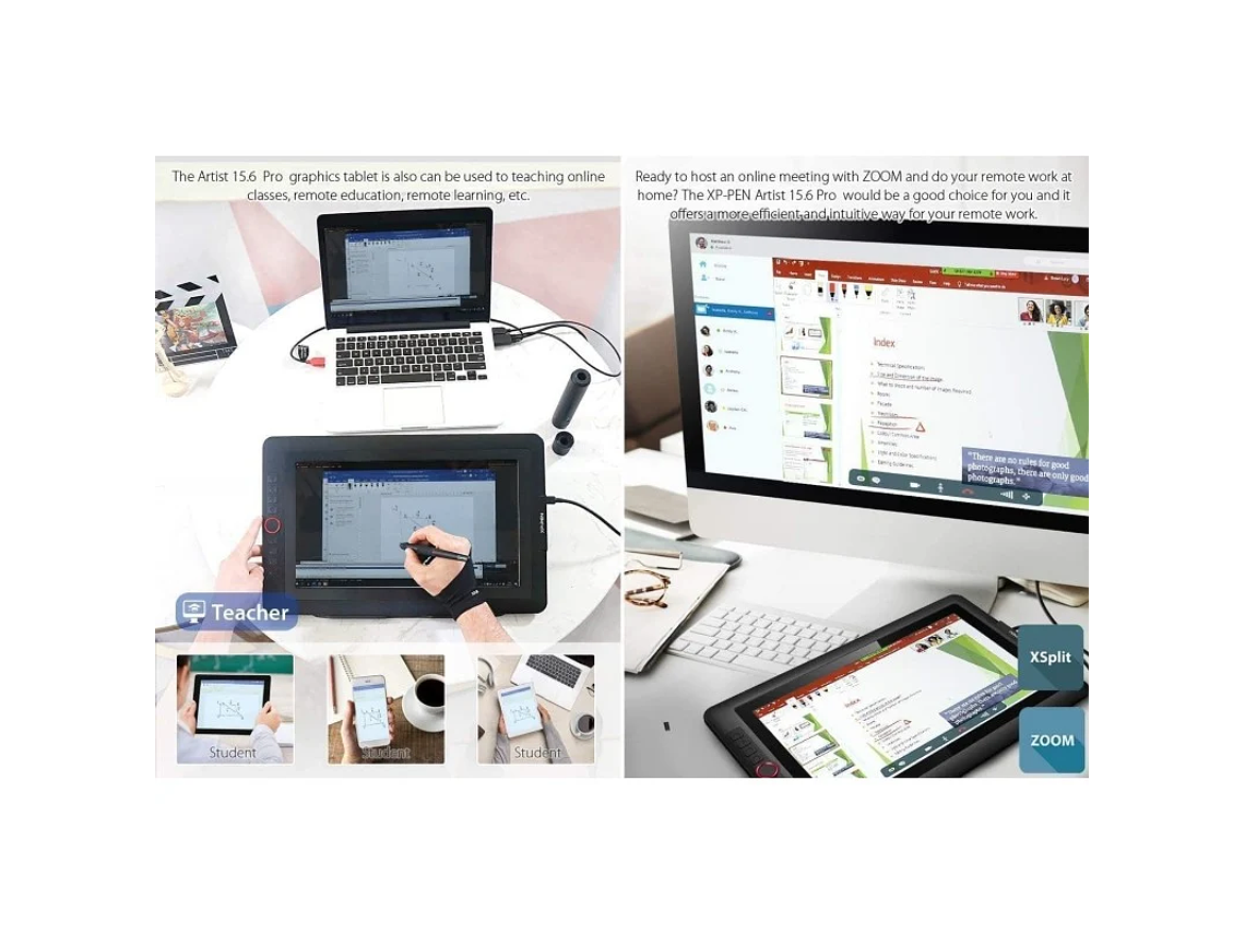 TABLETA DIGITALIZADORA GRÁFICA ARTIST 15.6 PRO 3