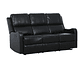BERGERE RECLINABLE 3 CUERPOS MANUAL BLADEN TOKIO LEATHER R6486B53-NEGRO - Miniatura 1