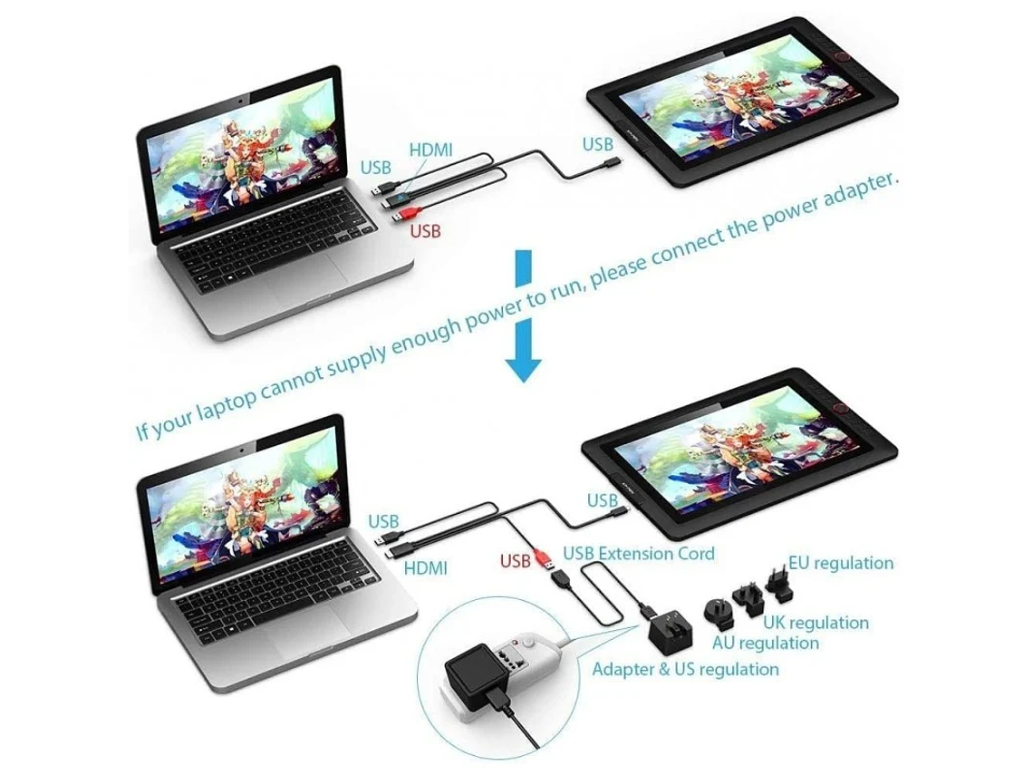 TABLETA DIGITALIZADORA GRÁFICA ARTIST 15.6 PRO 4