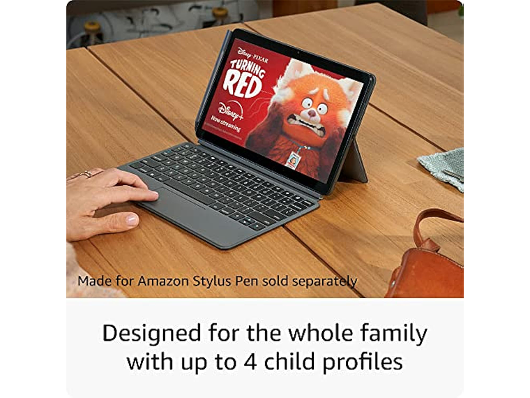 TABLET Y FUNDA CON TECLADO AMAZON FIRE MAX 11 CON PROCESADOR DE 8 NÚCLEOS DE 64 GB 6