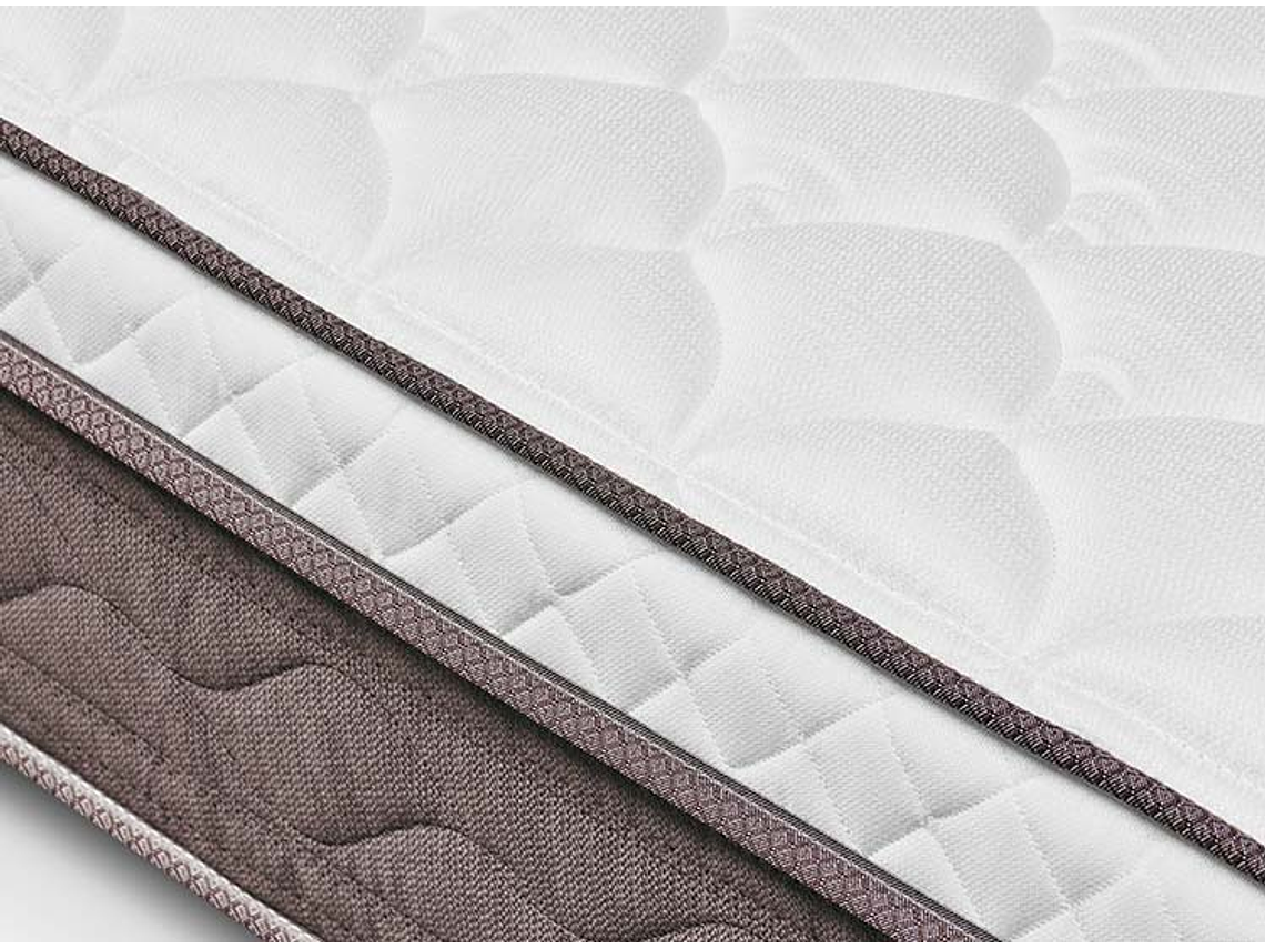 JUEGO DE DORMITORIO ROSEN CAMA EUROPEA NEW STYLE 4 PLUS BD 2 PLAZAS CAFÉ + RESPALDO RACHEL 6