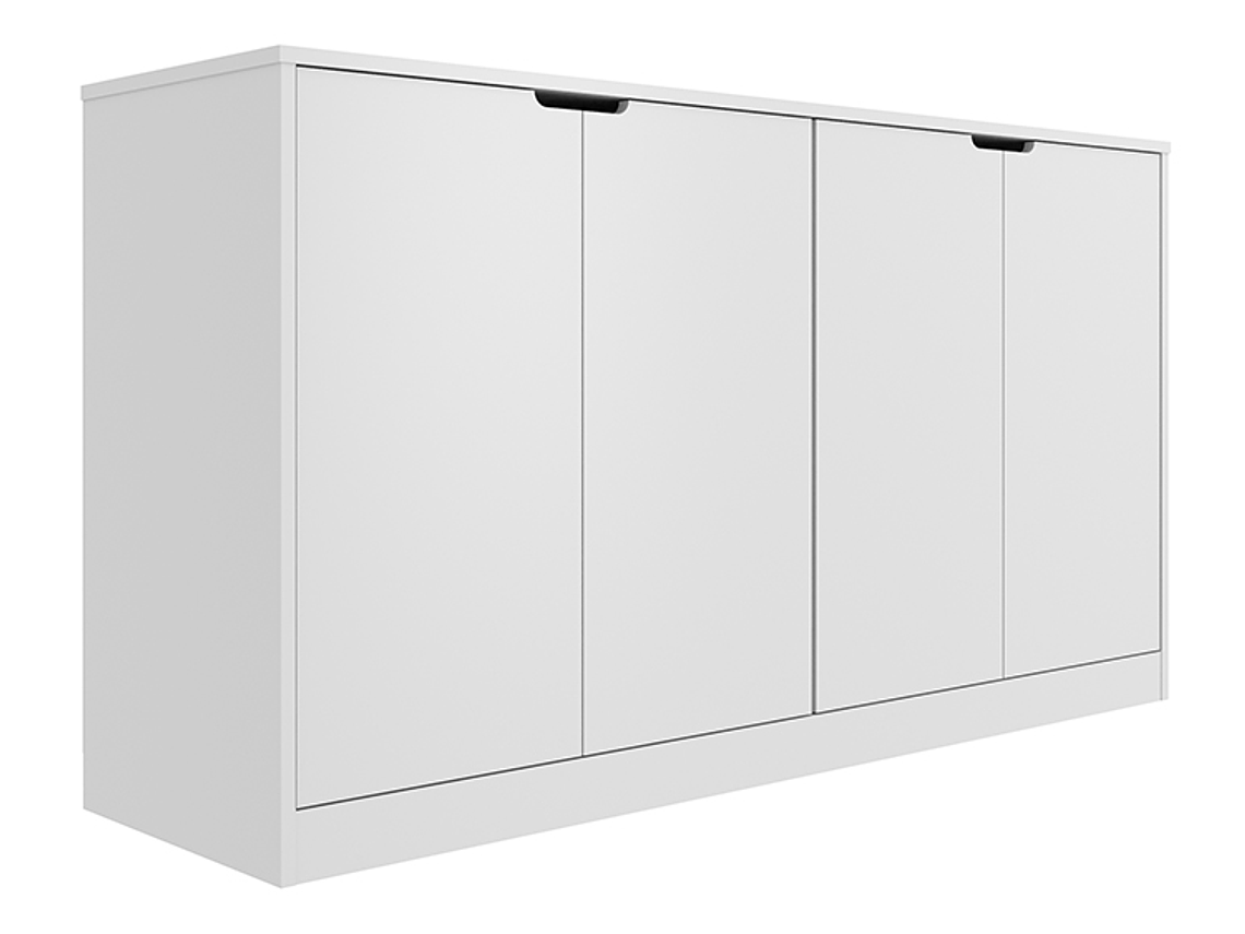 BUFFET BE DESIGN COMPAQ BESEIGN 4 PUERTAS BLANCO 4