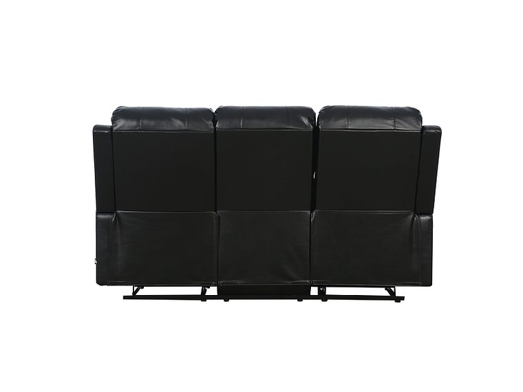 BERGERE RECLINABLE 3 CUERPOS MANUAL BLADEN TOKIO LEATHER R6486B53-NEGRO 3