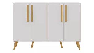 BUFFET BE DESIGN 4 PUERTAS BLANCO RETRO VIENA MP3606.0003