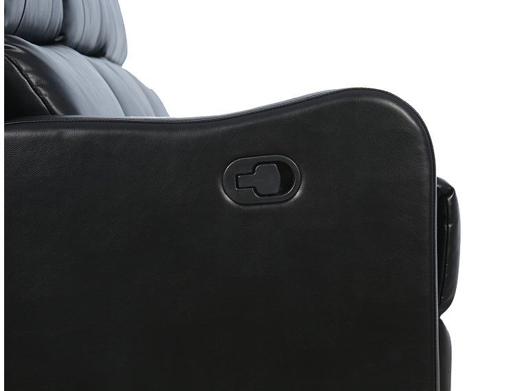 BERGERE RECLINABLE 3 CUERPOS MANUAL BLADEN TOKIO LEATHER R6486B53-NEGRO 5
